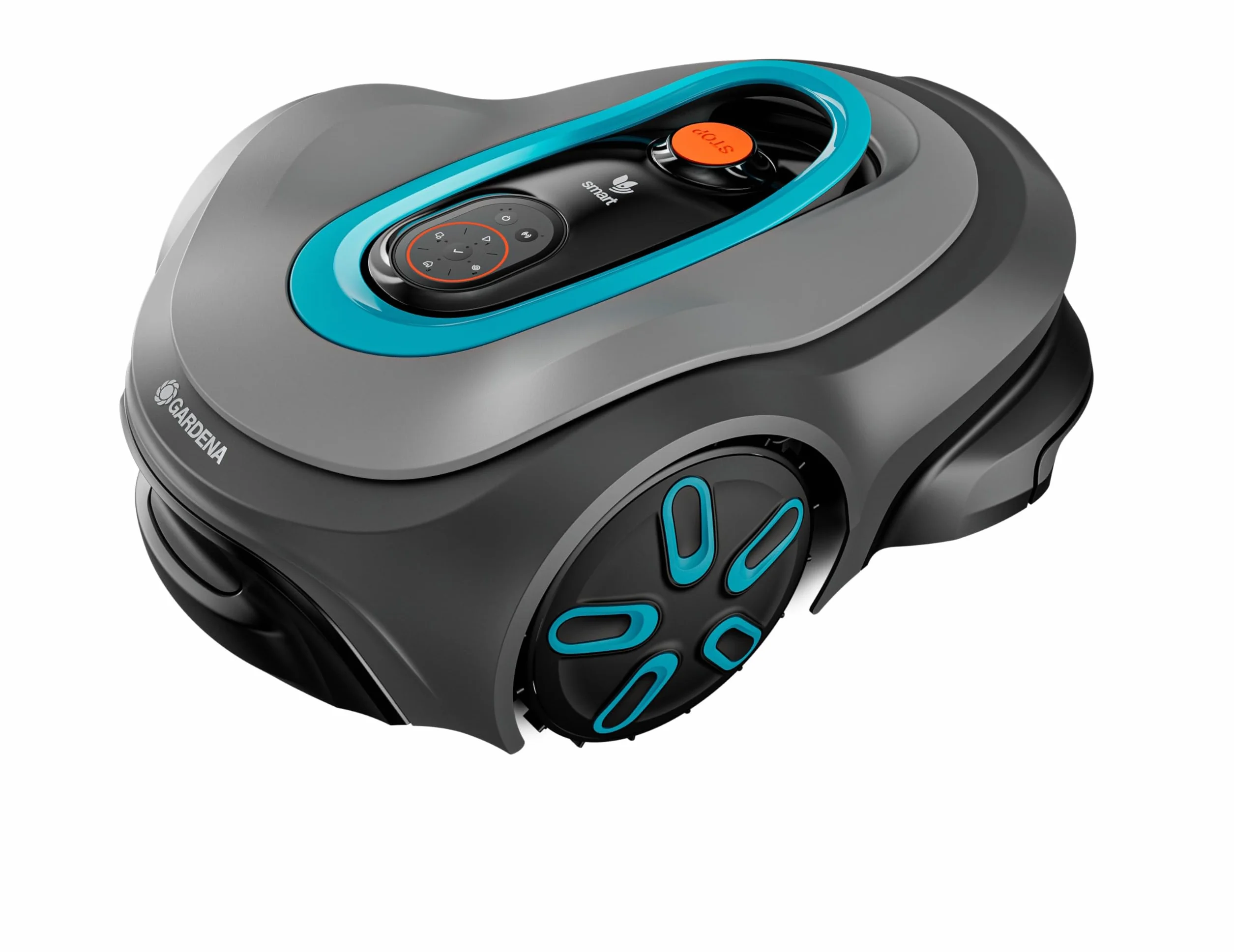 Gardena robot tagliaerba smart SILENO max 800 m², per prati fino a 800 m², LONA Intelligence, Trim-to-Edge, DuoConnect, funzionamento silenzioso, controllo tramite app (19901-26)