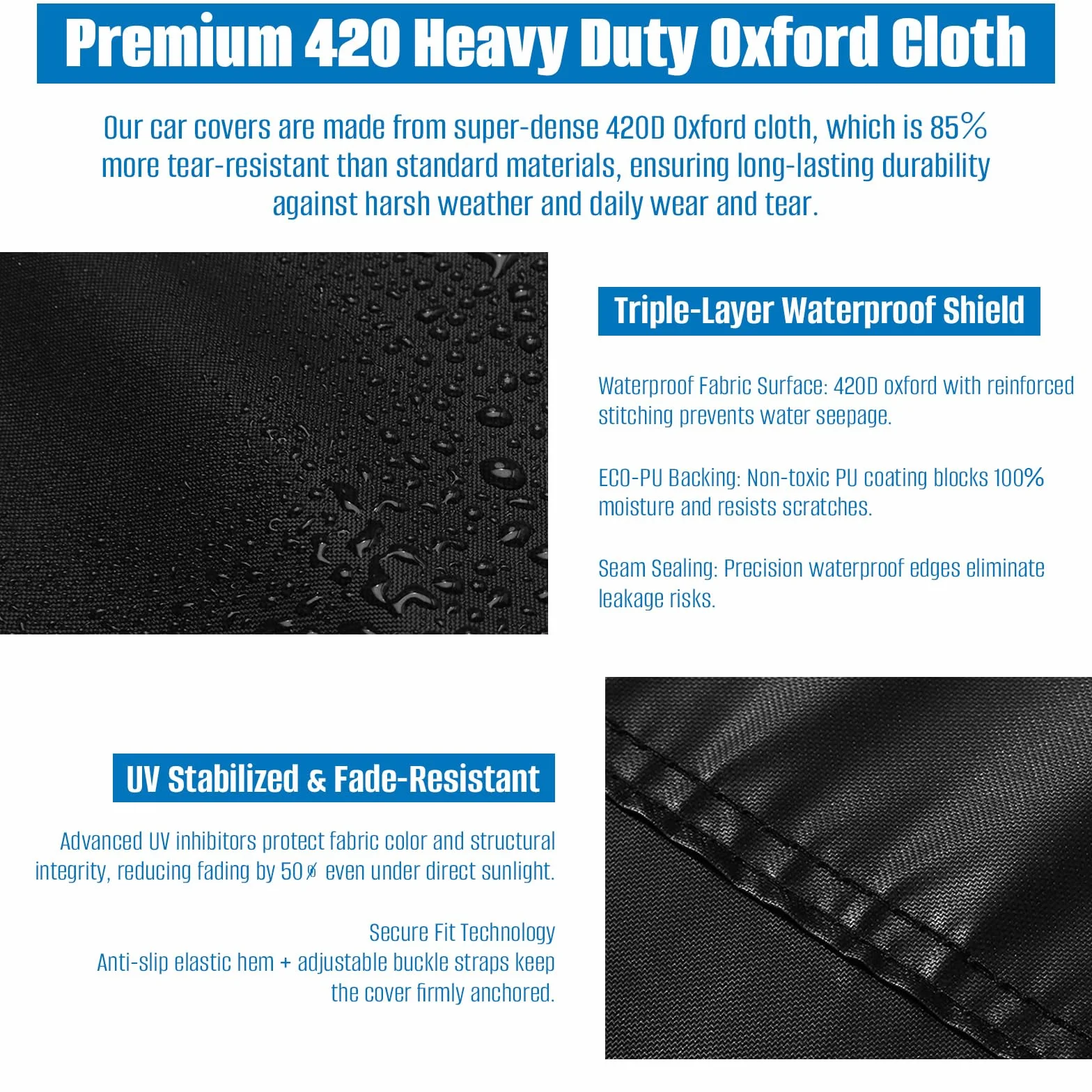 SIRUITON 120x190cm Copertura per Sedia a Dondolo,Fodera di Protezione per 2 Antipolvere per Sedia Sospesa,Oxford 420D Impermeabile