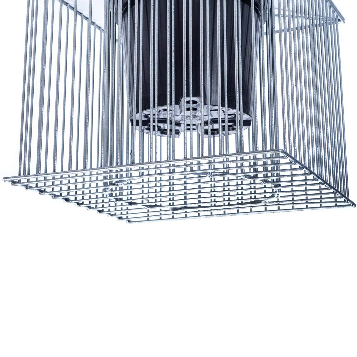 KADAX Set di 39 Gabion Casket pianta, gabion, vaso di fiori per esterno, fiori, giardino, terrazza, fioriera rotonda in acciaio zincato, fioriera, decorazione, cesto di pietra, (Ř 53 cm, H: 33
