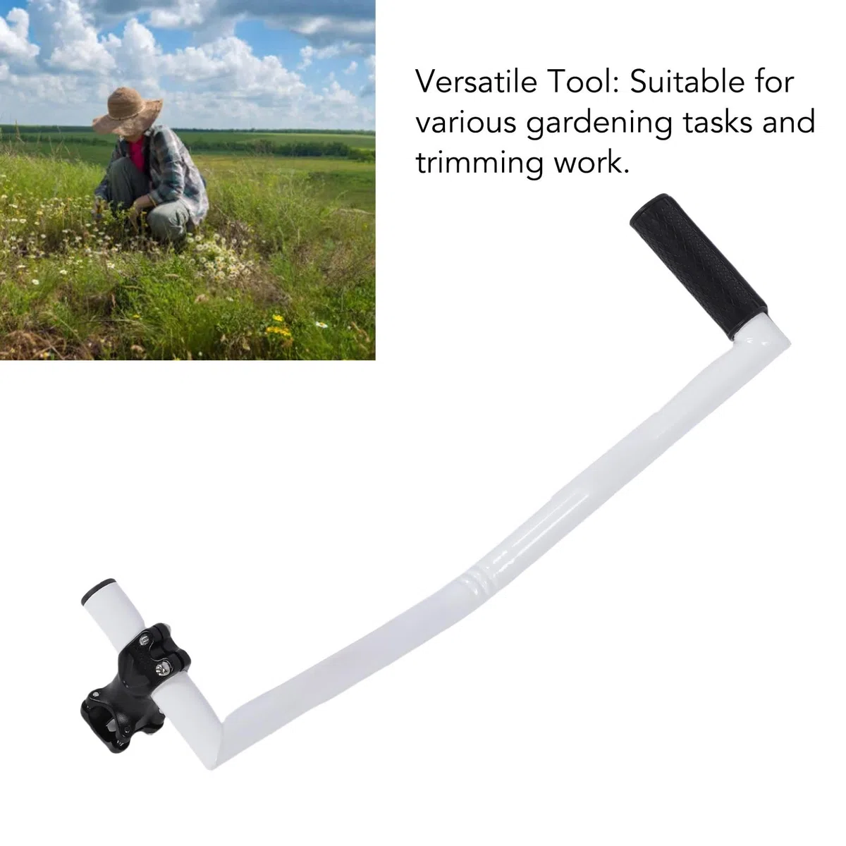 banapoy Impugnatura per Decespugliatore, Impugnatura Ergonomica per Decespugliatore, Prolunga per Impugnatura, Impugnatura per Decespugliatore, Impugnatura per cce in Lega di Alluminio