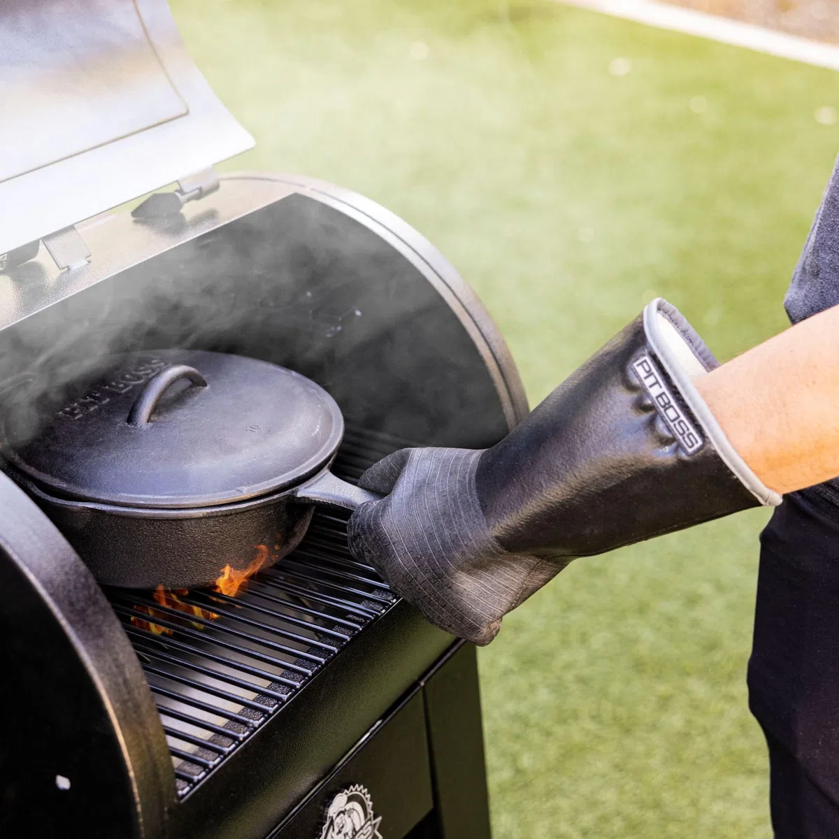 PIT BOSS® Guanti BBQ resistenti al calore e all’acqua