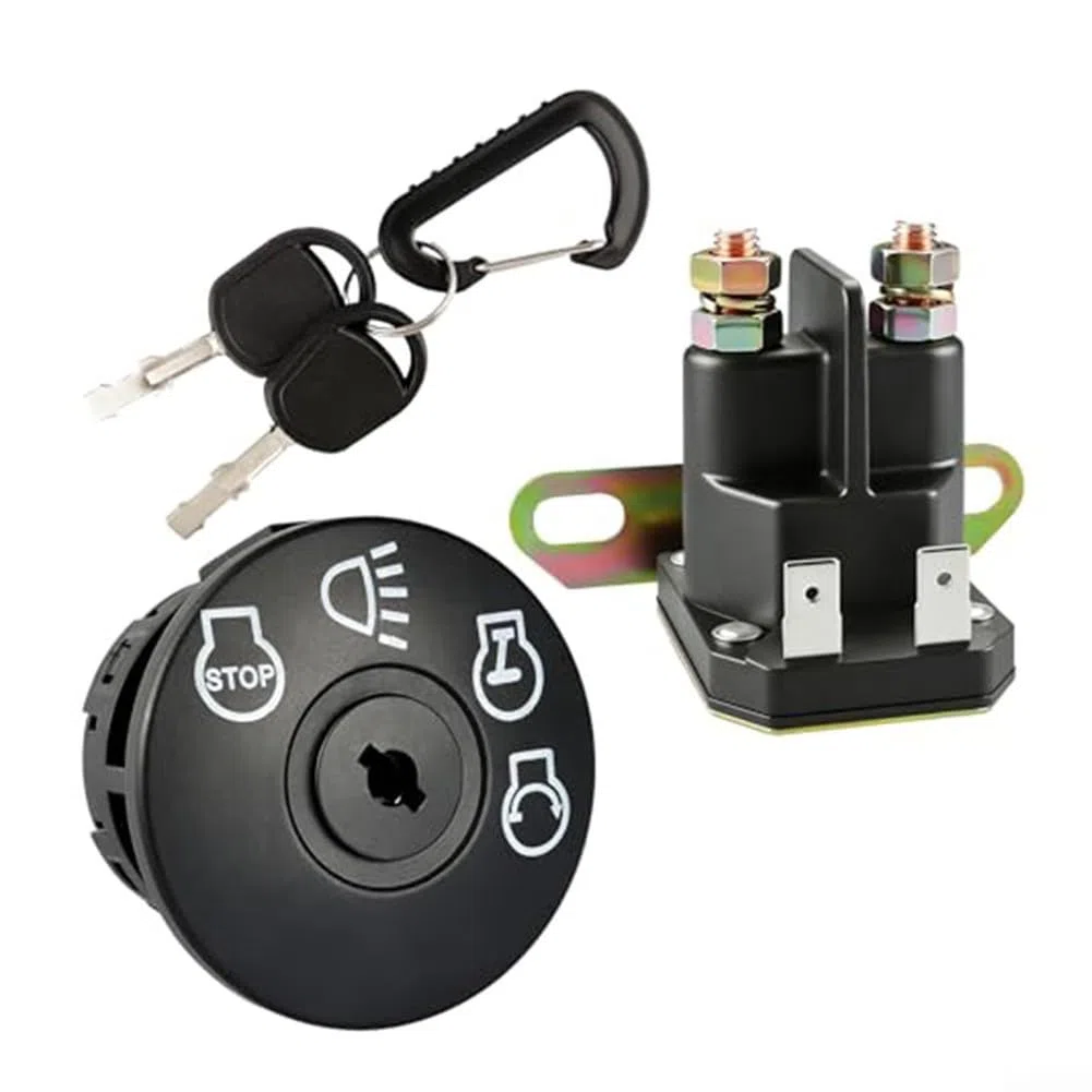 Kit interruttore di accensione e solenoide di avviamento per tosaerba per L100 L105 L108 AM138068 725-04439 725-1741 interruttore magnetico 12V