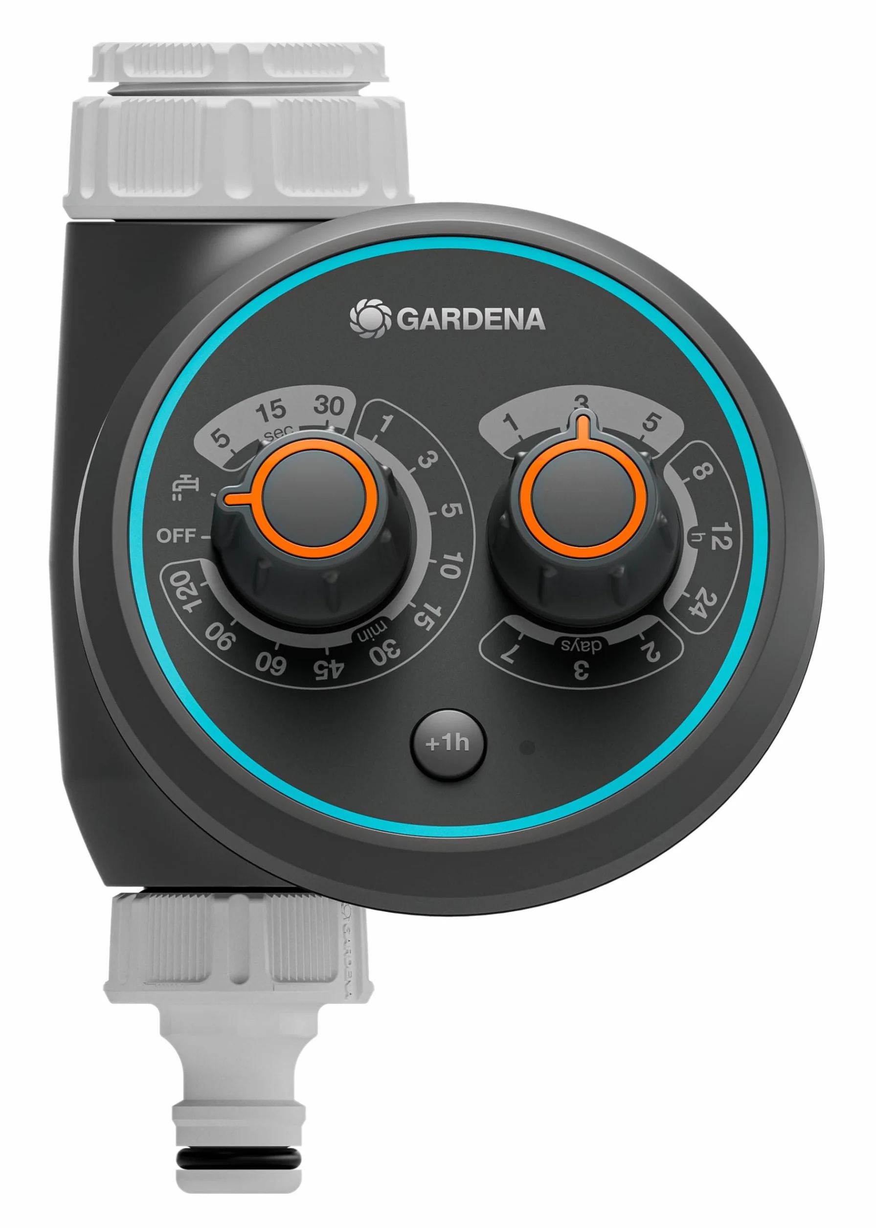 Gardena Controllo irrigazione acqua Control EasyPlus: 69 programmi di irrigazione predefiniti, controllo manuale, funzionamento facile (1897-20)