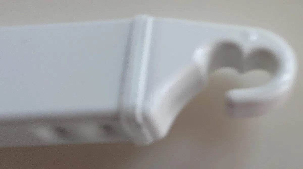 Braccetti per tenda da sole a Caduta 50/60/70 cm Fissaggio Ringhiera o Muretto (70 cm Fissaggio su Muretto, Bianco)