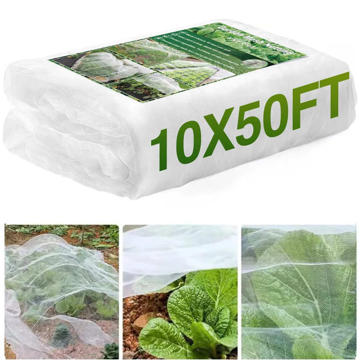 10 x 15 m rete a rete da giardino, per alberi da frutto e piante, per verdure, mirtilli, cespugli di piante, protezione schermo