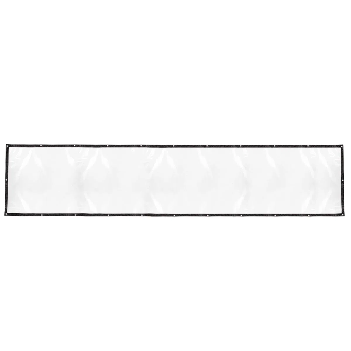 Telo di Copertura Impermeabile Trasparente da 1x5 M Telo di Plastica Resistente con Occhielli Telo di Copertura in Plastica Trasparente per Accessori per Serra(1x5m)
