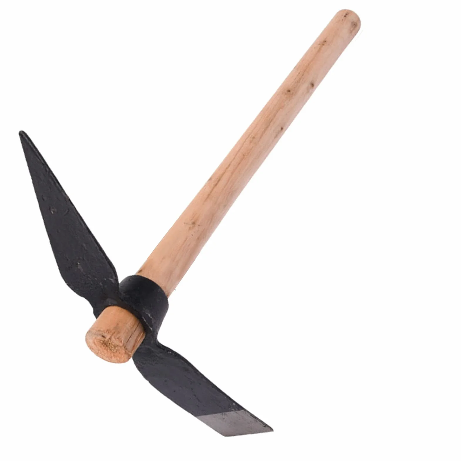 TOPINCN Pick Mattock Hoe Garden Pick Heavy Duty Piccozza Attrezzo Manuale Forgiato Diserbo Piccone da Giardino per Giardinaggio Allentamento del Terreno Campeggio