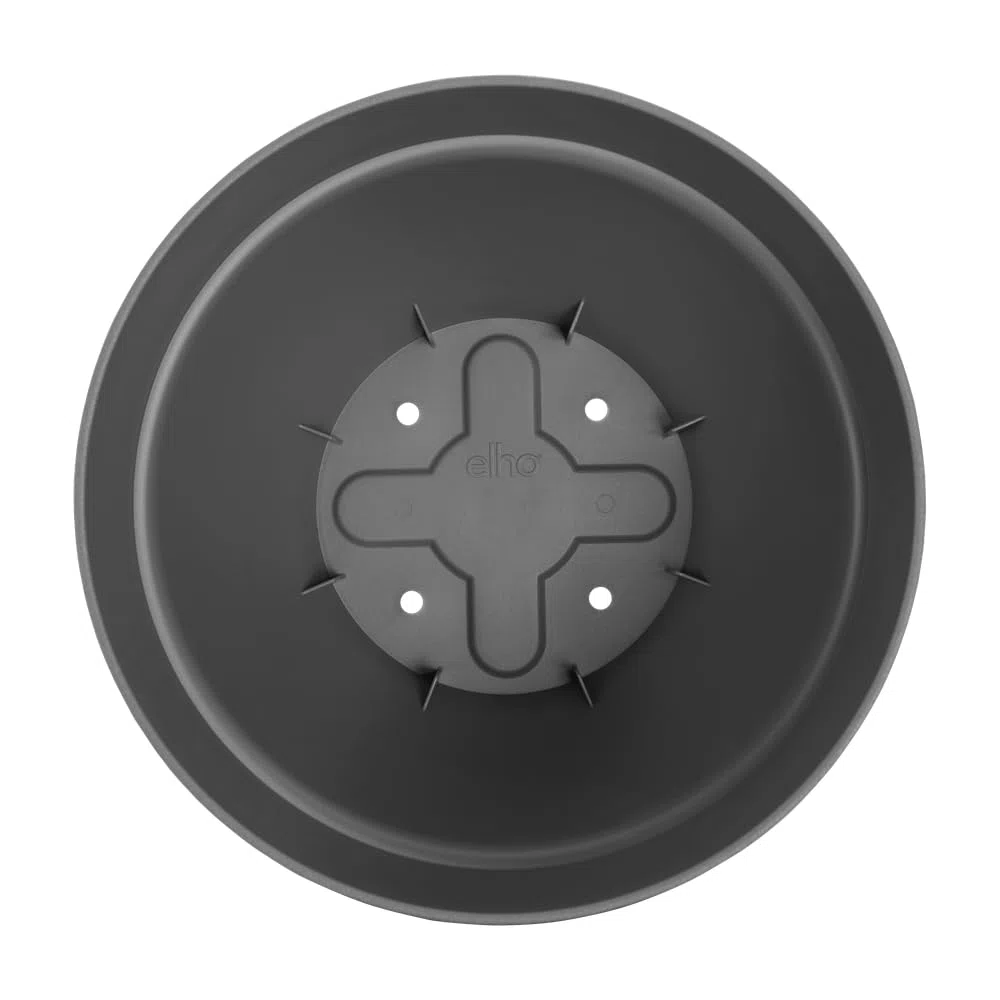 Elho Vibia Campana 65cm Vasi per Piante - Anthracite | ∅ 65 x A 56 cm | Adatto per uso esterno | Plastica riciclata al 100%
