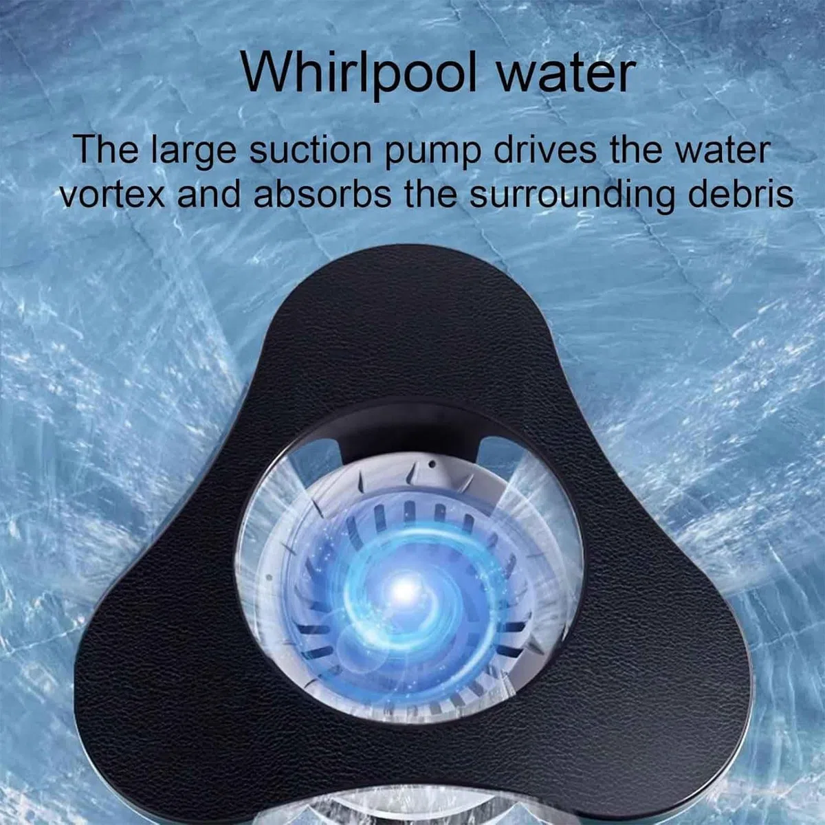 Skimmer galleggiante per laghetti, 34 W, 2200 l/h, con cavo di alimentazione da 8 m e forte aspirazione, per piscine, laghetti, laghi e laghetti da giardino