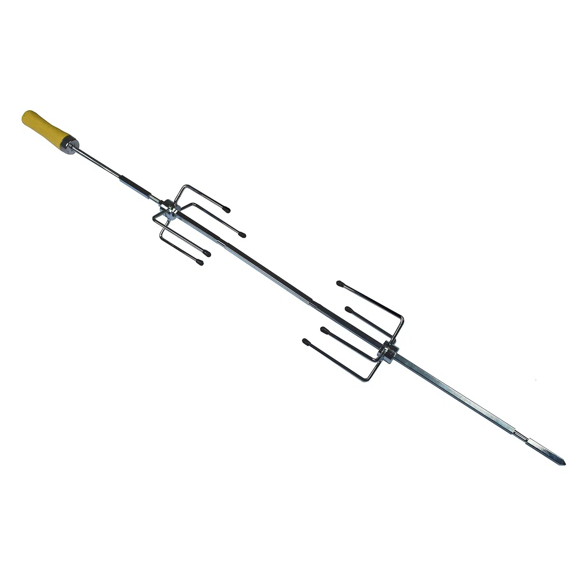 Cook’in Garden - Spiedo per Barbecue, Lunghezza 85 cm, Compatibile con Motore girarrosto AC084, Accessorio Resistente per Carne e pollame, Ideale per rosticceria Barbecue