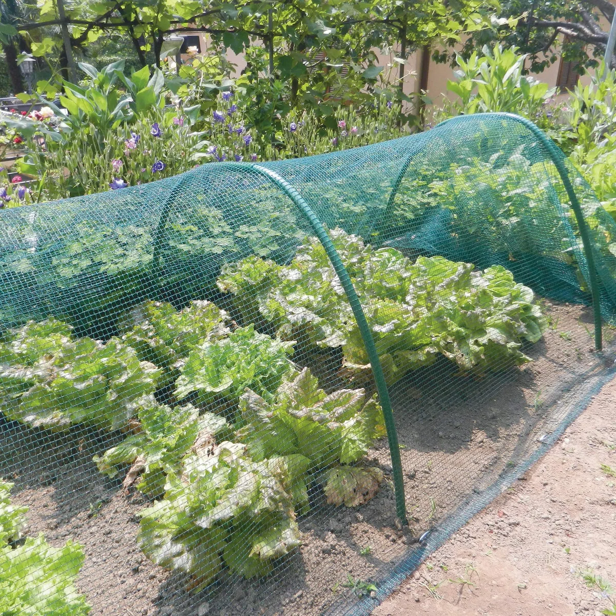 Tenax Rete Antigrandine Tessuta, Defender, 4,00 x 5 m, Verde