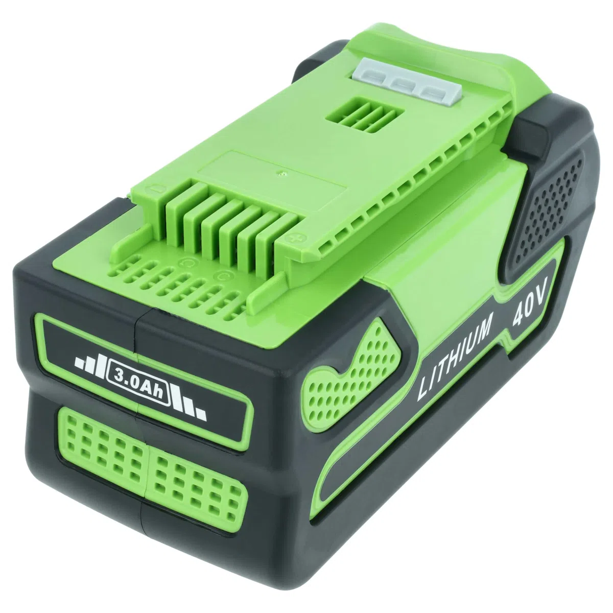 vhbw batteria compatibile con Greenworks 40V Cordless 12, 40V Cordless 20 rasaerba attrezzo giardinaggio 3000mAh, 40V, Li-Ion
