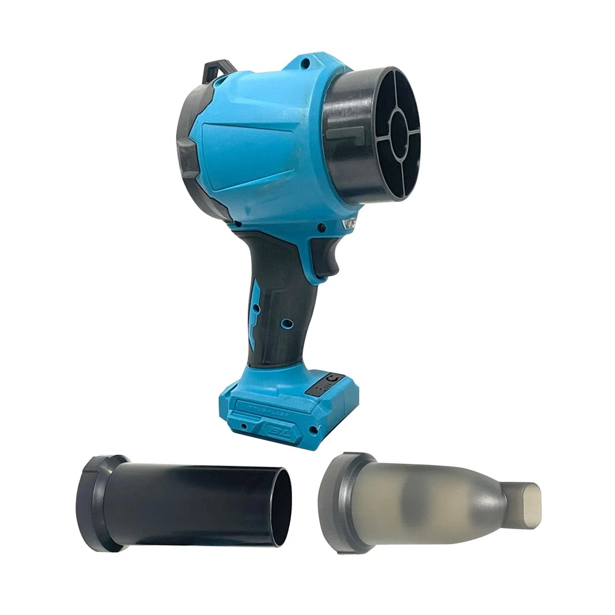 Utensile da giardino a batteria 2 in 1, 32.000 giri, forte pressione, 860 g, forte ventilazione, design in plastica leggera per la pulizia di esterni, soffiatore da giardino, aspirapolvere