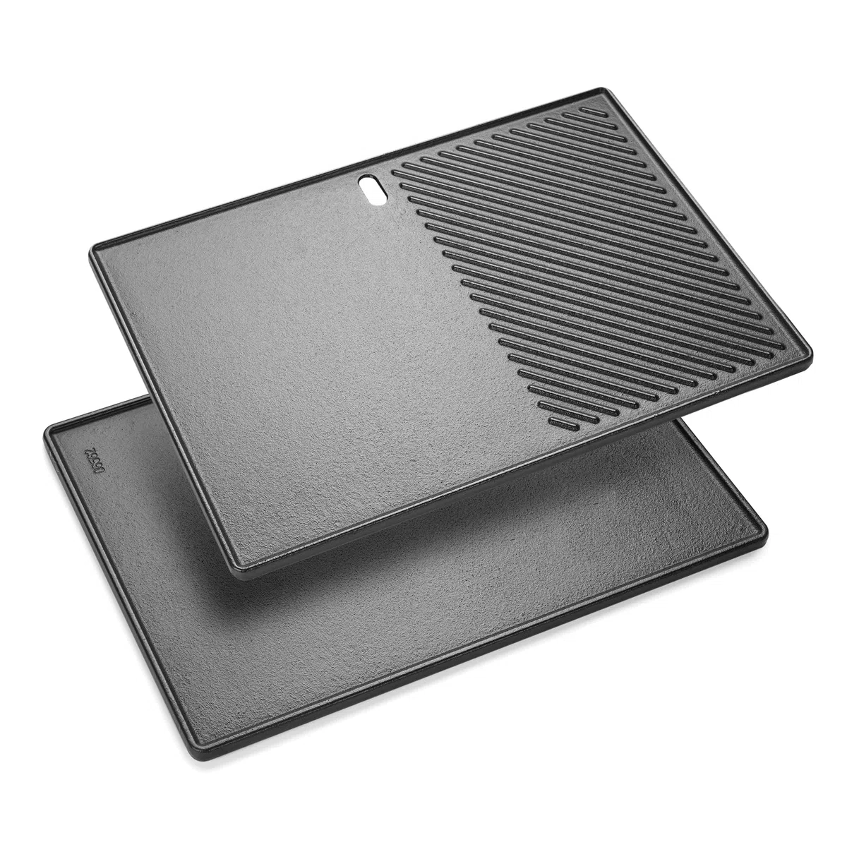 Piastra in ghisa, 43,5 x 31,5 cm, ricambio per bruciatori Landmann Triton 3/4, Enders Broil King Baron/Monroe PRO 4, Boston 4/6