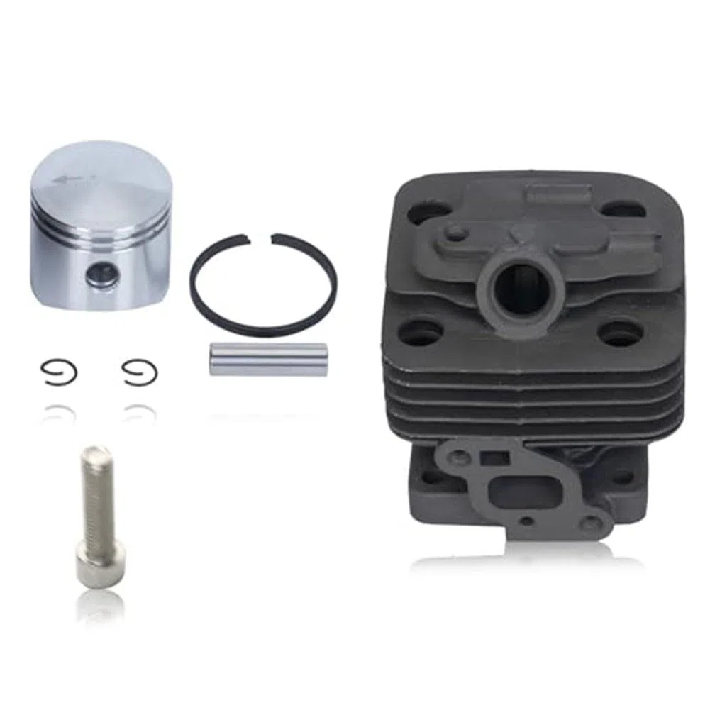 Kit pistone cilindro da 34 mm per Echo PB-260I PB-260L PE-260 PE-261 EDR-260 SRM-260, set di ricostruzione motore in alluminio con anelli di sicurezza
