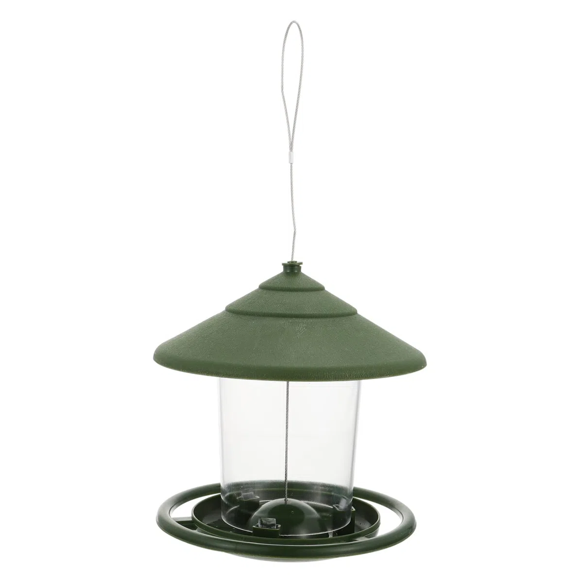 BESPORTBLE 2pezzi Mangiatoia Per Uccelli Da Appendere Dispenser Di Cibo Per Uccelli Da Giardino e Pulire Design Semplice e Pratico Per Uso Esterno