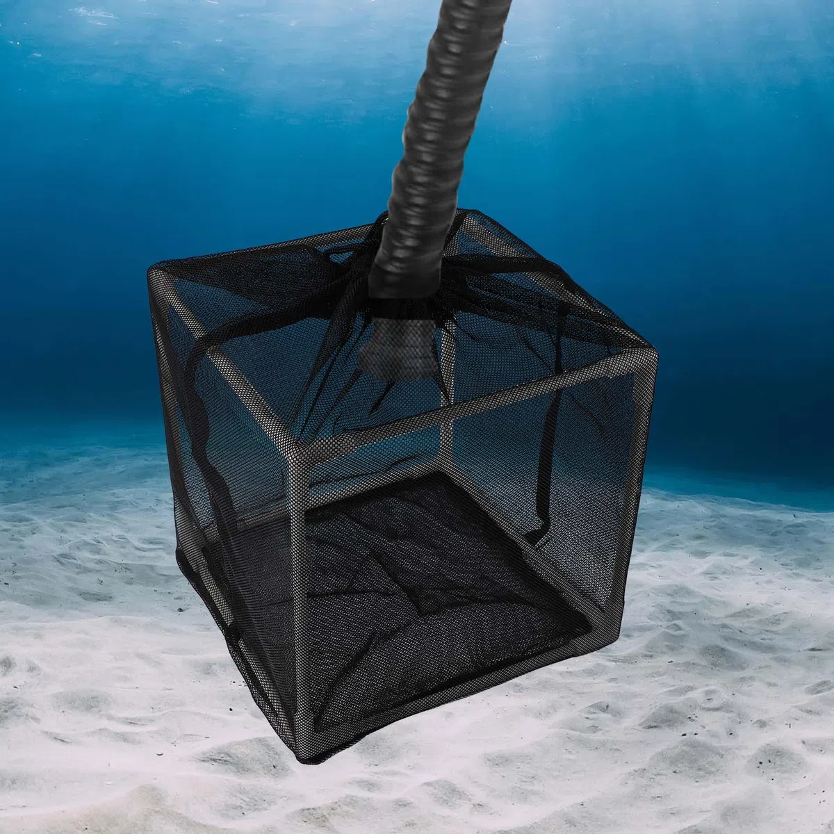 Contenitore filtro pompa per laghetto, 26 cm, in nylon, anti-intasamento, gabbia a rete per stagni koi, cascate e fontane