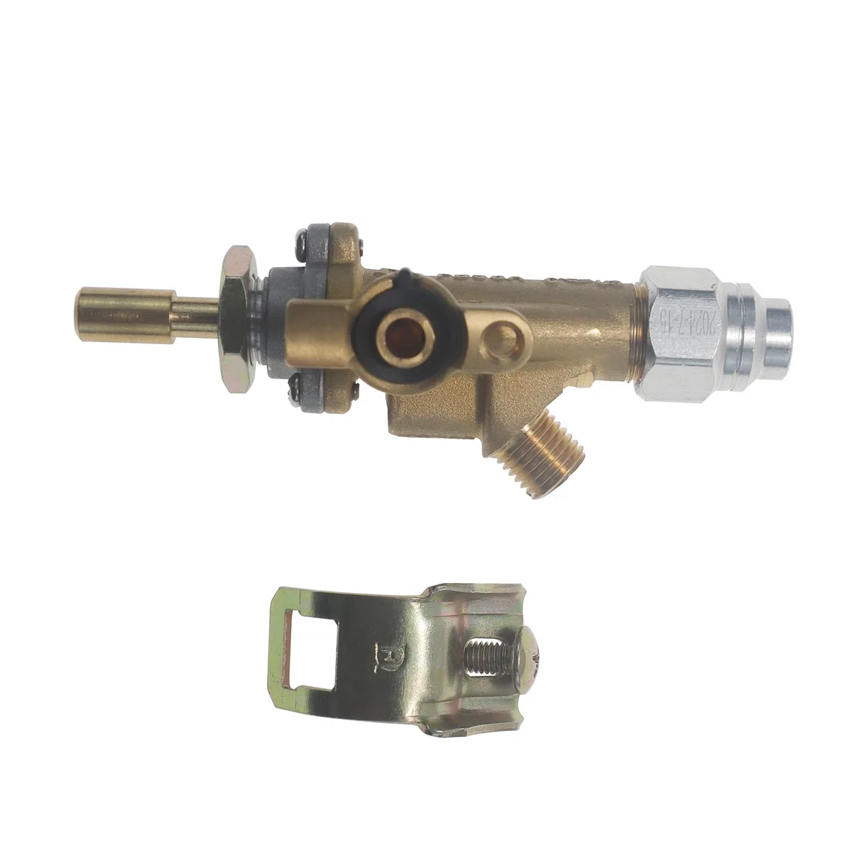 METER STAR Valvole d'ottone di sicurezza del gas della griglia del barbecue con lo sbocco del gas dell'unità del magnete di Orkli con il filo 7/16"-20UNF
