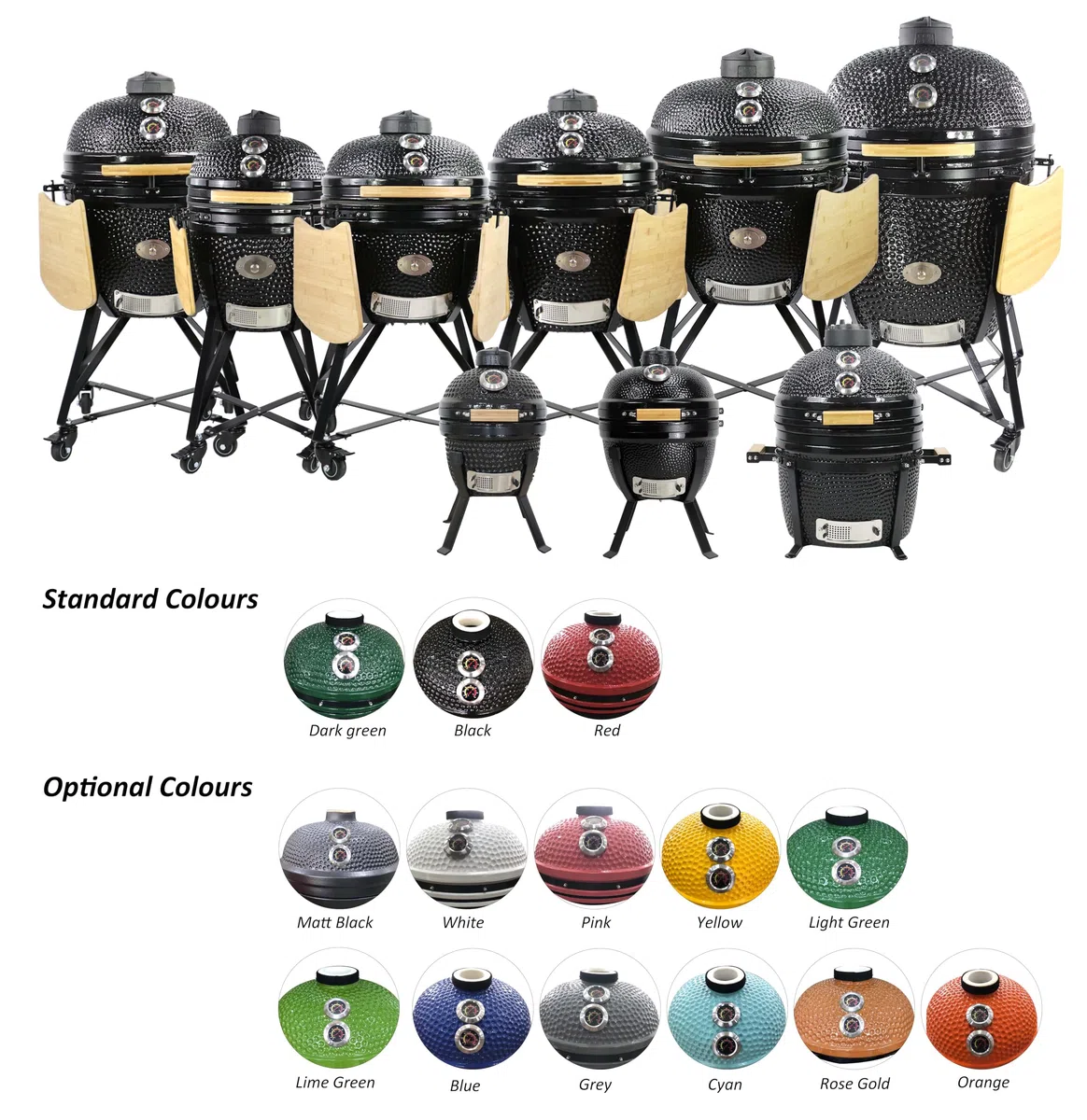 YNNI KAMADO TQASJ13 TQASJ13 - Piastra per barbecue universale TOPQ Kamado da 33 cm