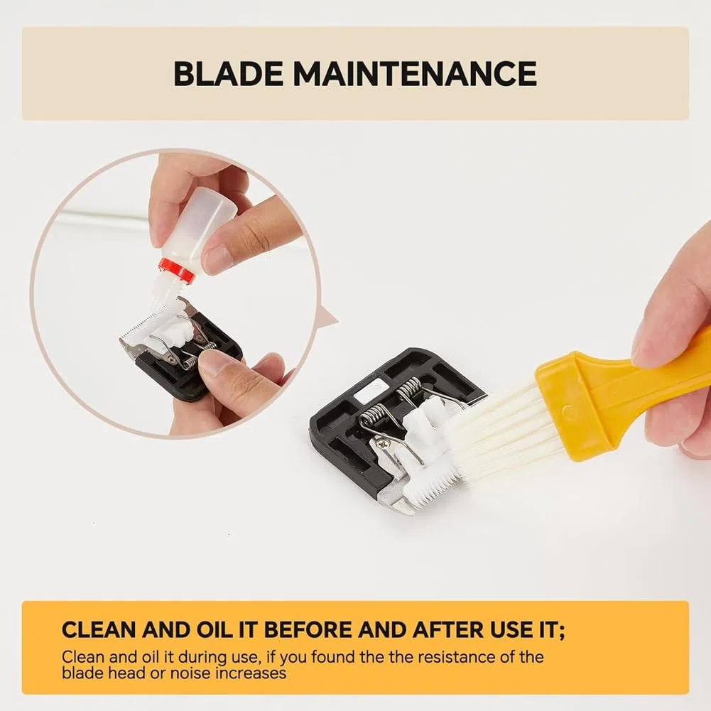 Lame di ricambio per trimmer, adatte per tutti i trimmer da 200 W (5 pezzi)