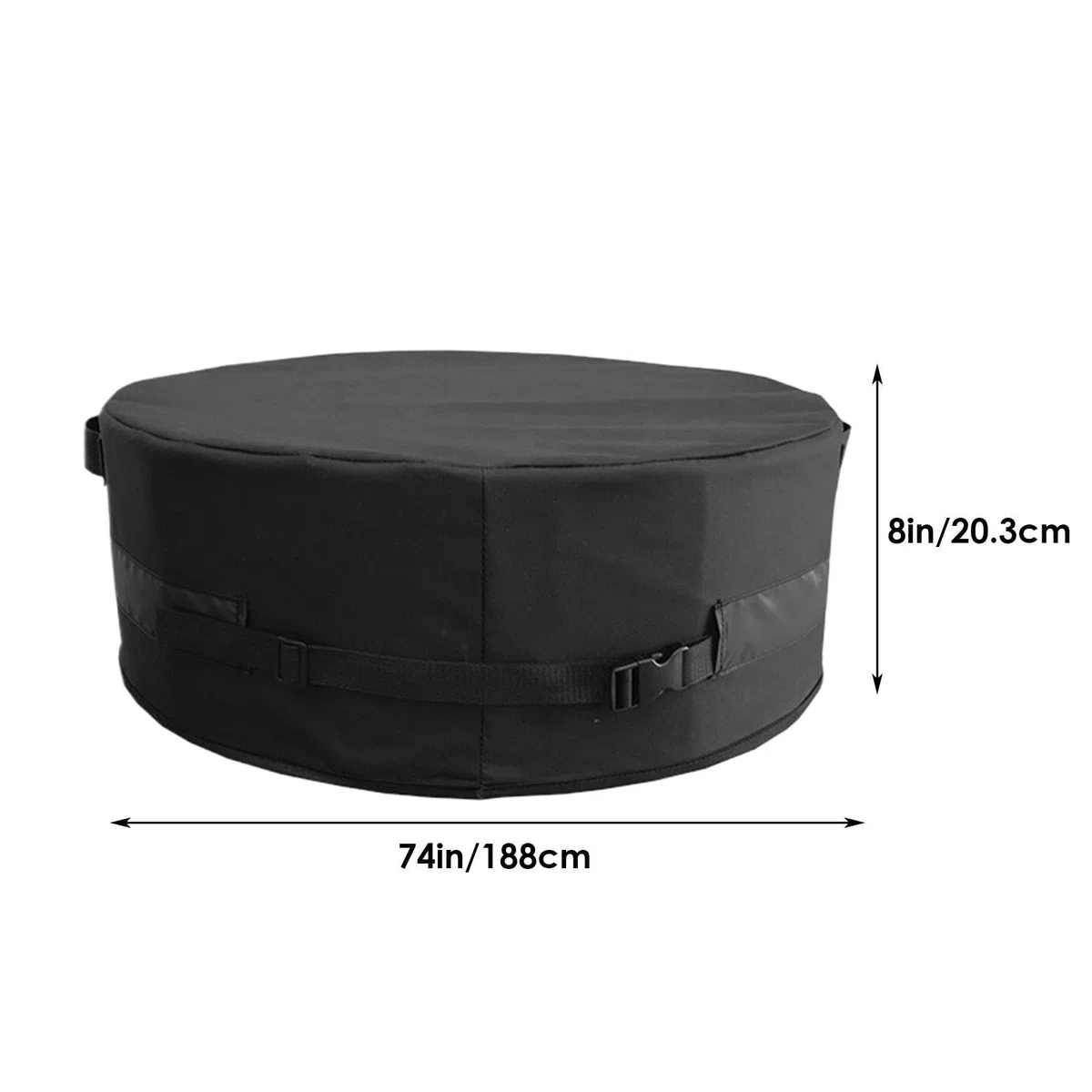 Copertura Per Braciere Da Esterno con Maniglia Resistente Regolabile | Copertura per da Esterno per Patio Per Giardino Cortile Patio Prato Prateria