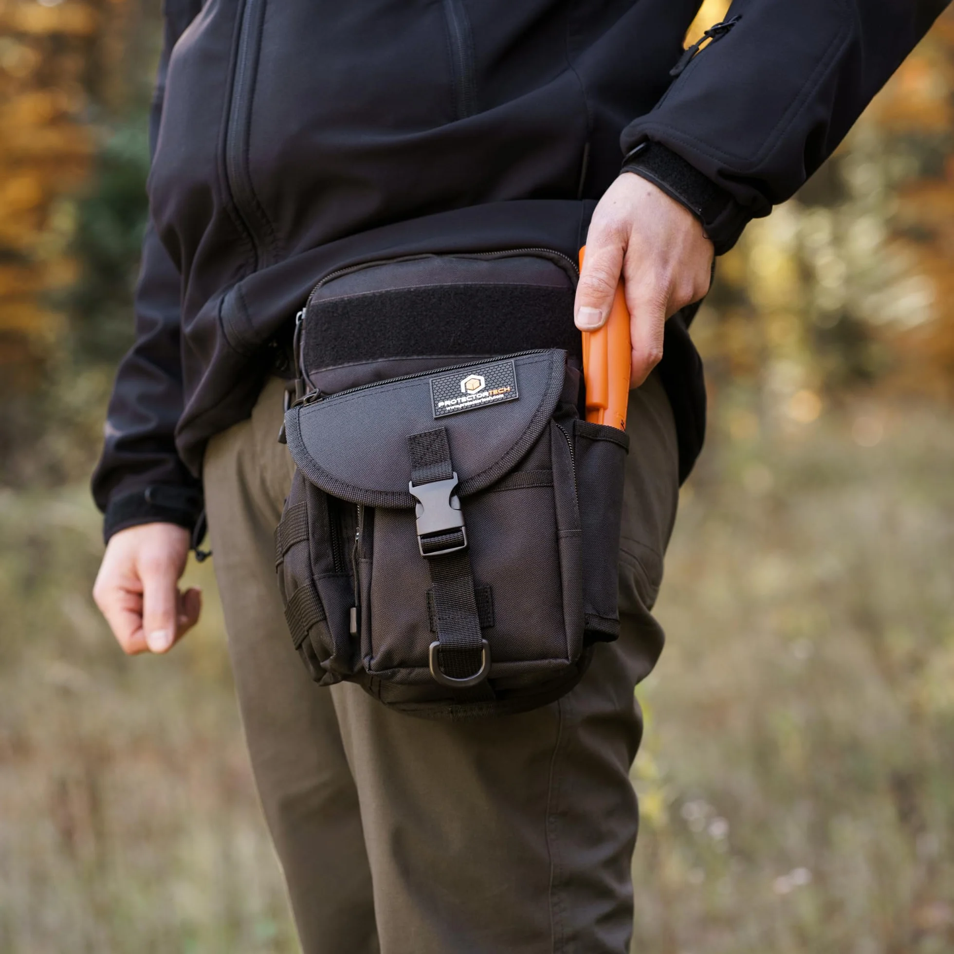 Borsa Marsupio per Metal Detector, Multiuso Pouch e Fondina per Pinpointer - Accessori per Metal Detector