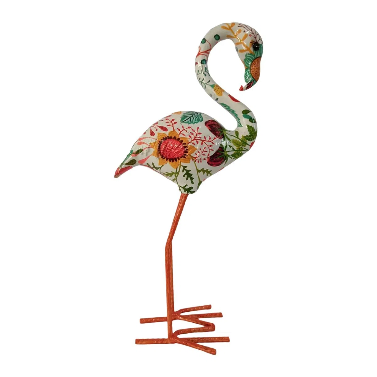 F Fityle Statua da Giardino di Fenicotteri Sculture di Uccelli Statuette in Resina per Interni ed Esterni per per Matrimoni, Stile c