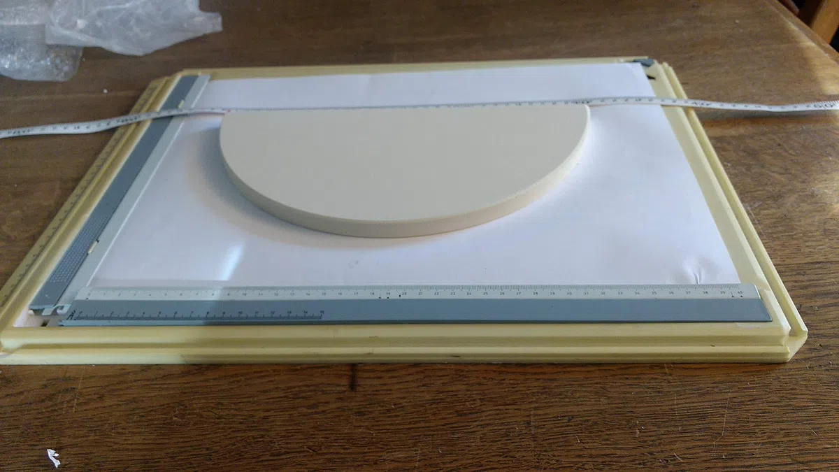 Ynni Kamado TQHMPS305 - Coppia di deflettori di calore per pizza ad alta temperatura, 30,5 cm, extra spessi e ad alta temperatura, per barbecue, 30,5 cm, TQHMPS305
