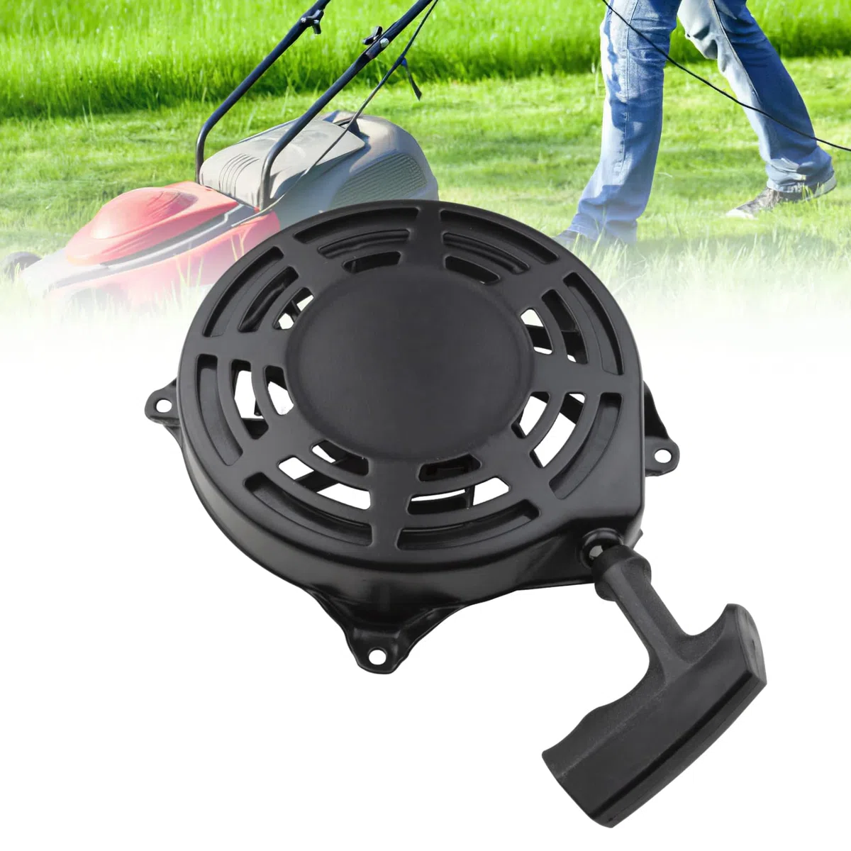 Recoil Pull Starter Tool 497680 Rasaerba Metallo Plastica Parti Assemblaggio Per Briggs Stratton Home Garden Accessori