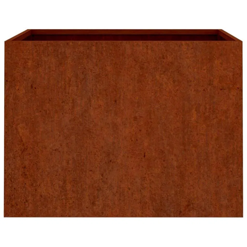Generico Fioriera 62x47x46 cm Acciaio Corten,Prato e Giardino,Giardinaggio,Vasi e fioriere-821558