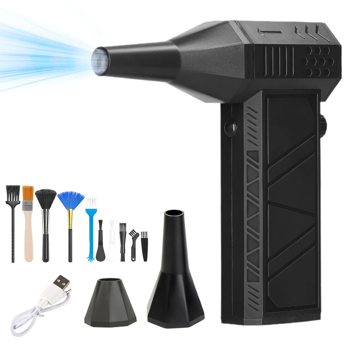 Soffiatore Per Neve Elettrico Soffiatore Elettrico per Polvere | Pulitore Di Polvere Da Cortile Per Uso Commerciale Patio Garage Casa Prato Esterno Appartamento Cortile Giardino