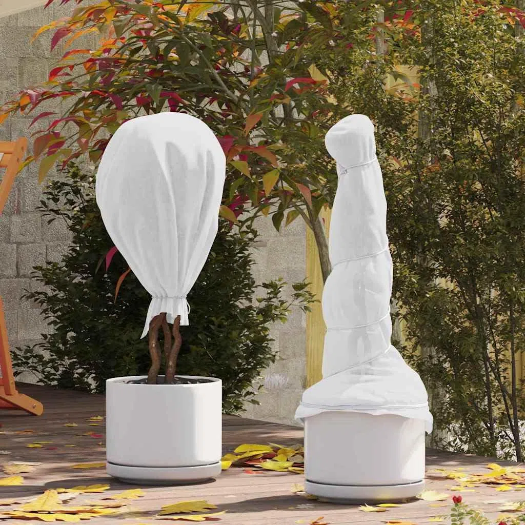 Mangloder Protezione invernale per piante, bianco, 20 x 1,6 m, tessuto non tessuto, accessorio per la cura del giardino, per aiuola, balcone, terrazza, serra, resistente ai raggi UV, riutilizzabile