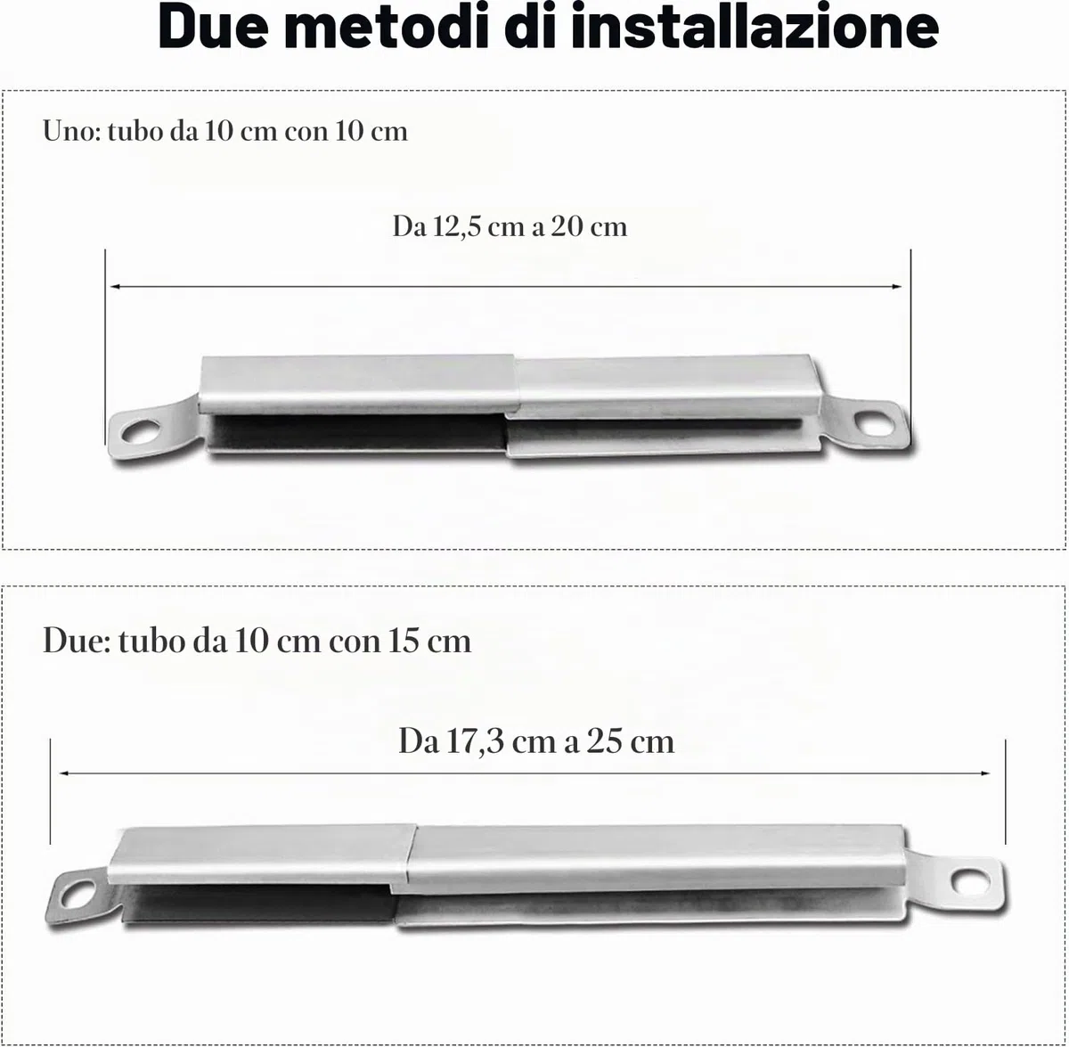 GFTIME Ricambio universale per Charbroil, Barbecook Vanilla, Barbecook 300 Barbecue a gas, Tenneker TG4, bruciatore da 31 a 45 cm, copertura bruciatore da 37 cm e crossover, distributore fiamma