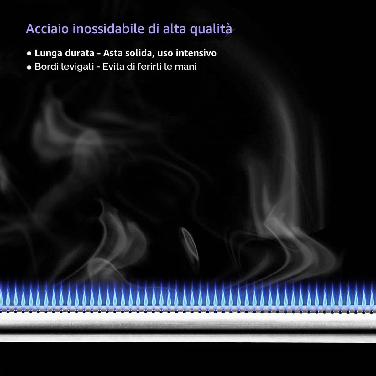 GFTIME 3 bruciatori universali Charbroil, Napoleon, Landmann, Enders, Barbecook, Tepro, Taino, Proficook, bruciatori regolabili in acciaio inox, accessori