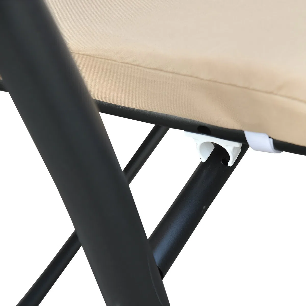 Dondolo da giardino a 3 posti, 200 x 120 x 164 cm, 2 cuscini, reclinabile, con ombrellone