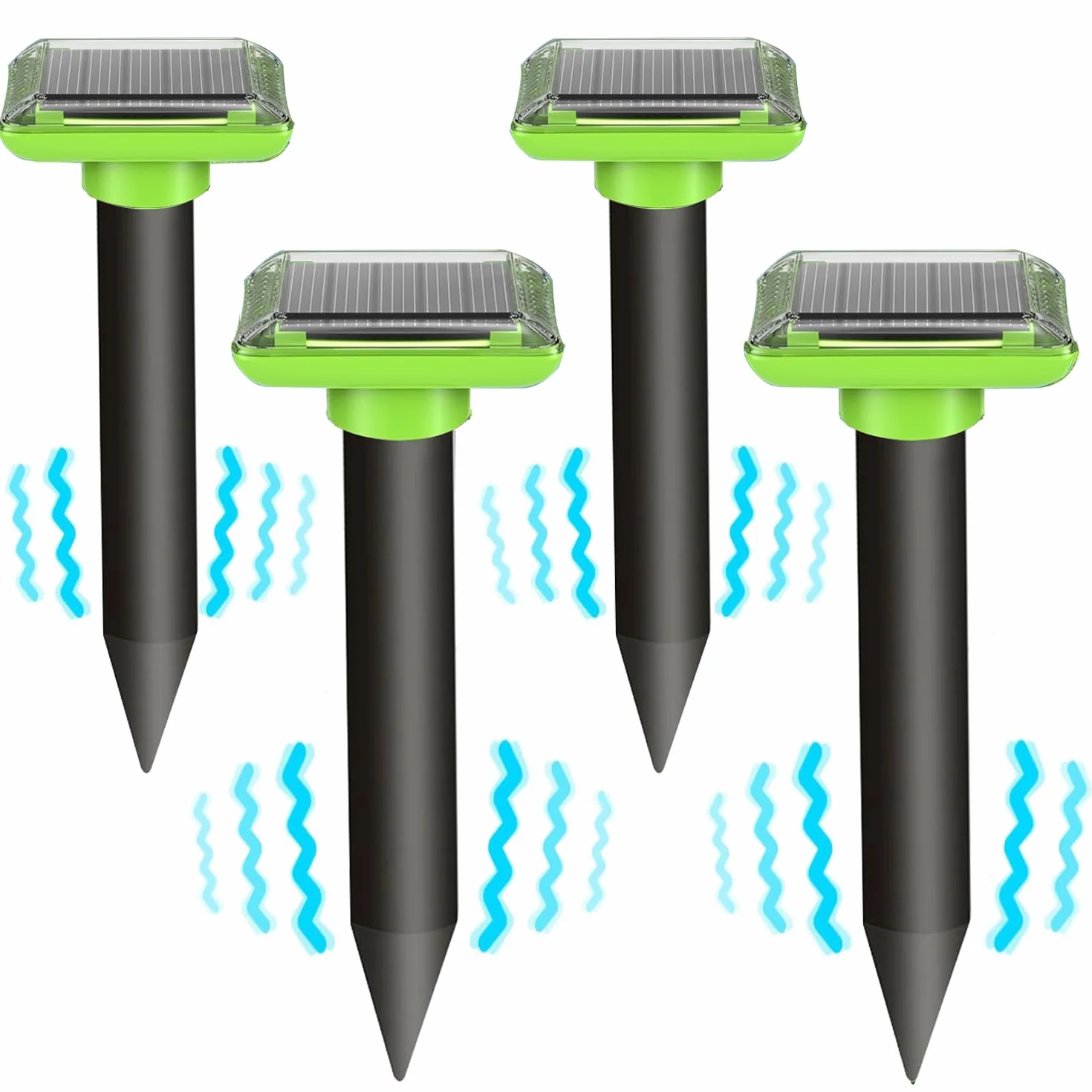 Repellente Solare per Talpe, Repellente per formiche Regina per Giardino e Campeggio, Gopher, Repellente per Serpenti Talpa, Gopher e Altri Repellenti per Talpe