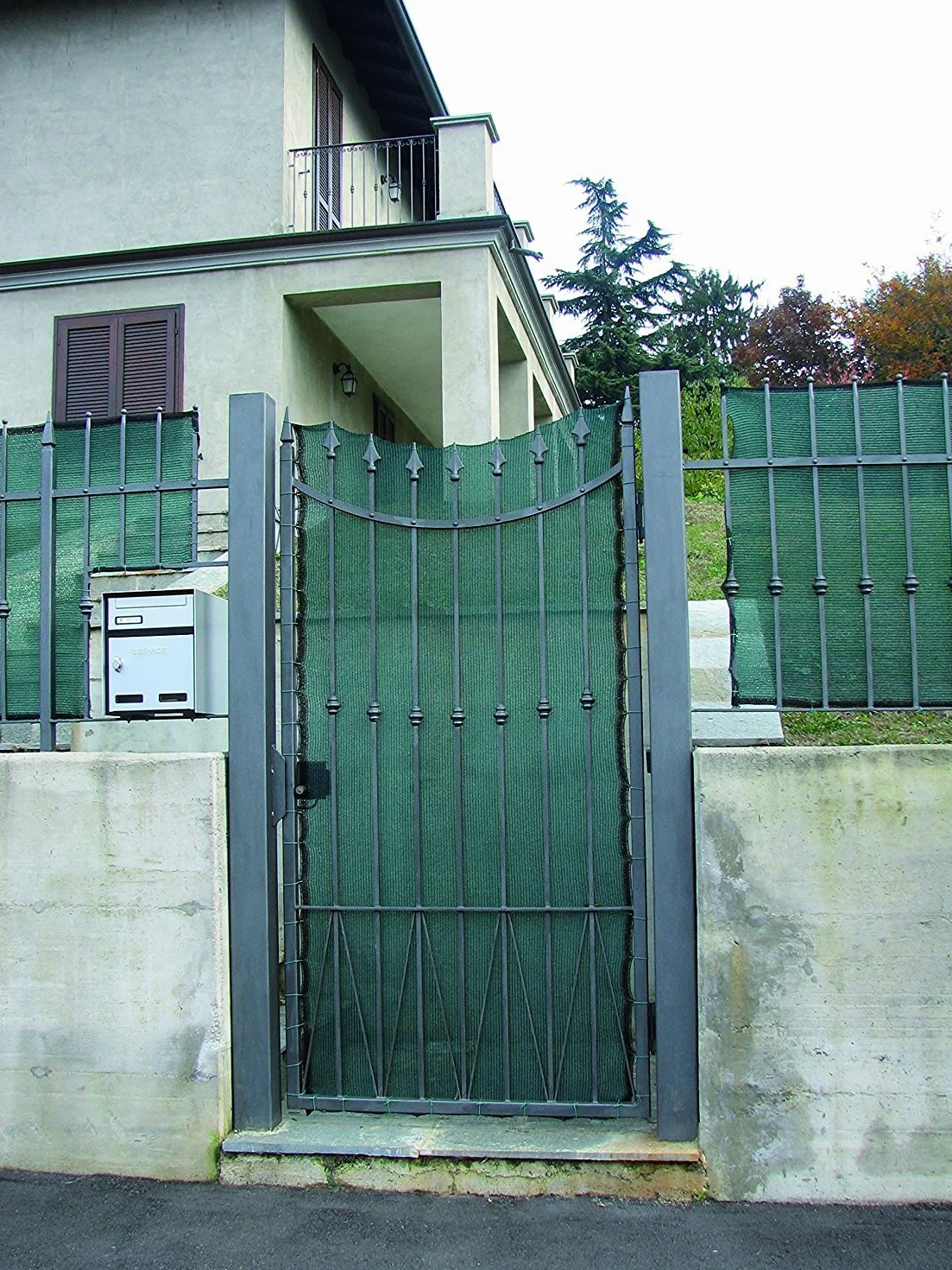 RETE TELO OMBRA OMBREGGIANTE MT. 4X6 FRANGISOLE VERDE FRANGI SOLE OSCURAMENTO 90%