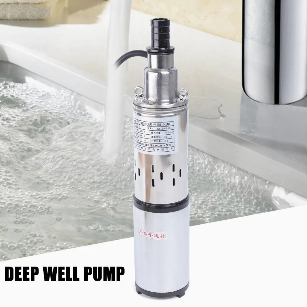 Pompa a energia solare per fontane, pompa a immersione, DC 280 W, 48 V, per acqua domestica, irrigazione giardino, laghetti