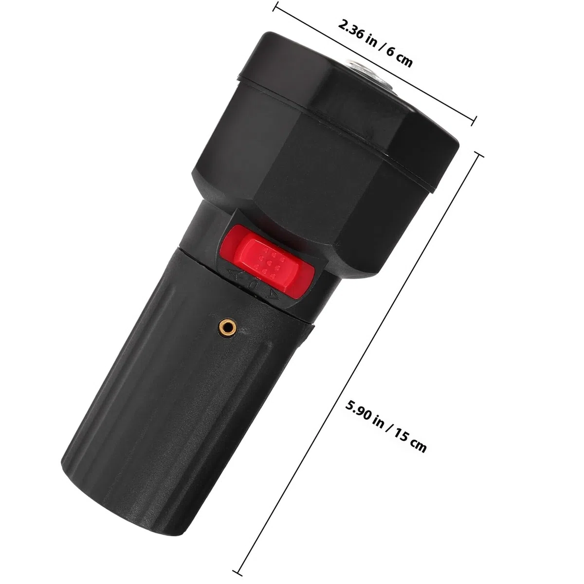 Motore per Girarrosto Elettrico 1,5v Dc Spiedo Rotante in Plastica Nero per Carne e Barbecue All'aperto Utensile Compatto e Resistente