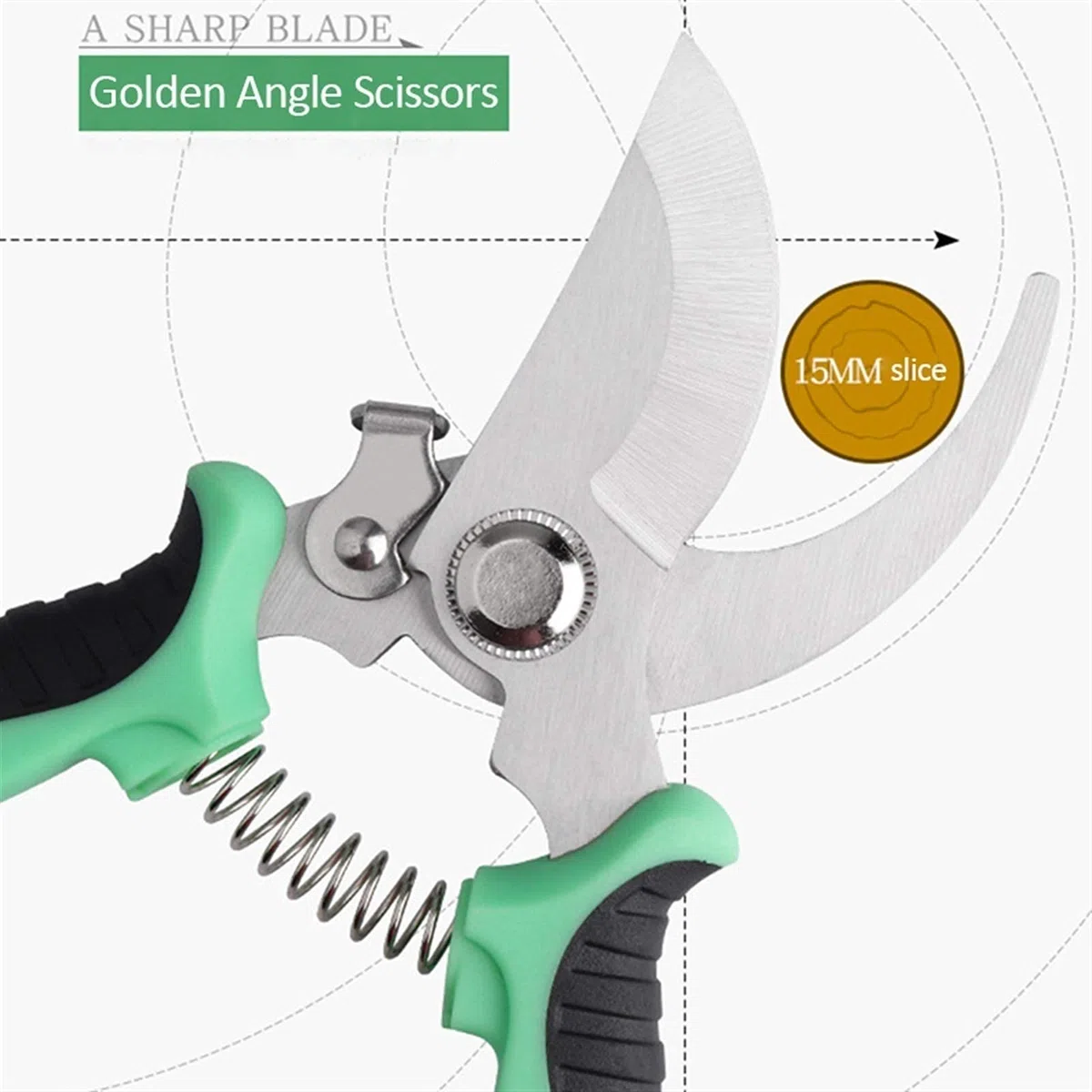 Attrezzi da Giardinaggio Antiscivolo Forbici da Giardinaggio Attrezzi per innesto Cesoie per potatura Alberi Cesoie per potatura Bonsai Cesoie da Giardinaggio Trimmer