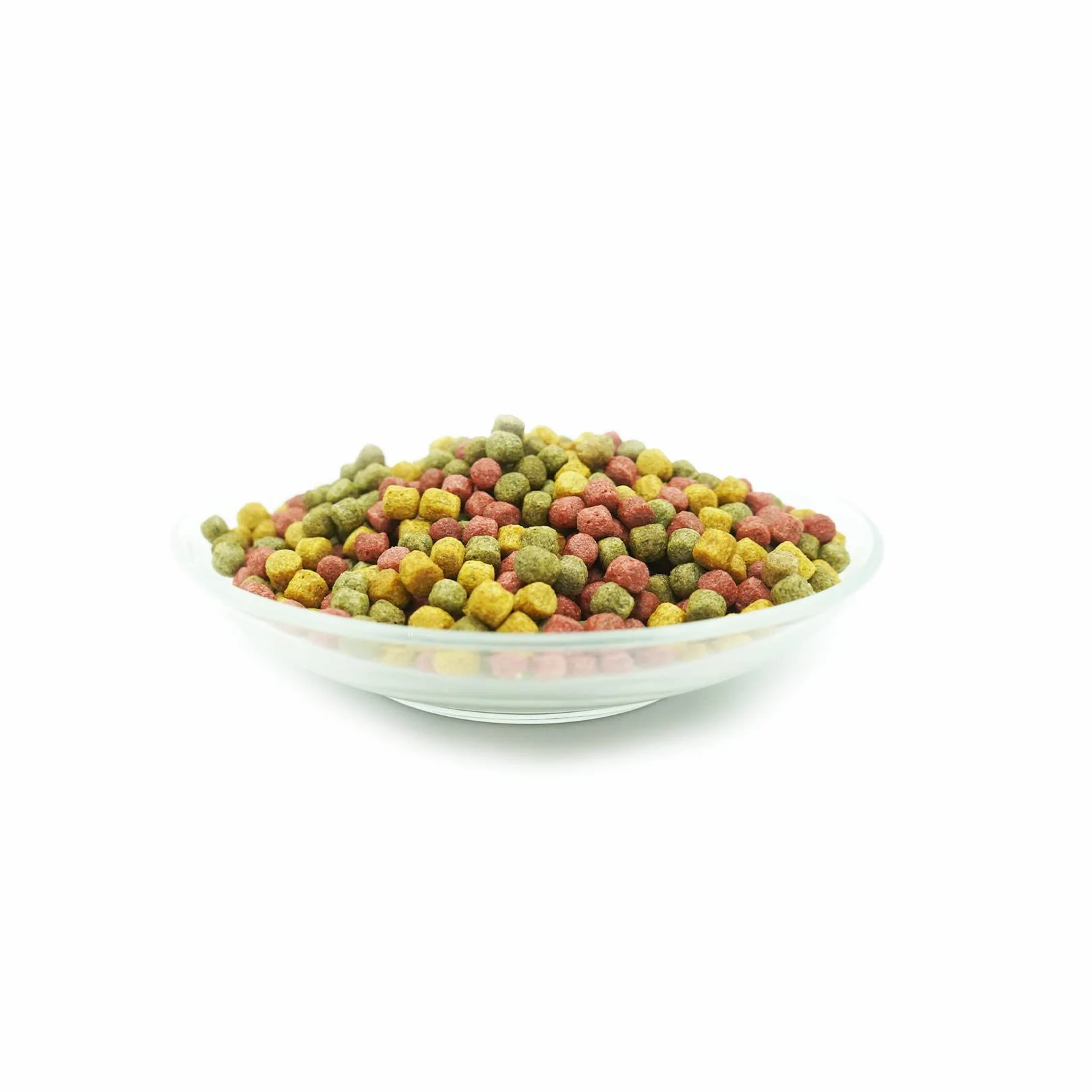 AQUARIS Koi Profigranulat Medium per pesci da laghetto sono galleggianti, non intorbidiscono l'acqua del laghetto e contengono molti nutrienti con elementi utili 5,6 L - 1,96 kg