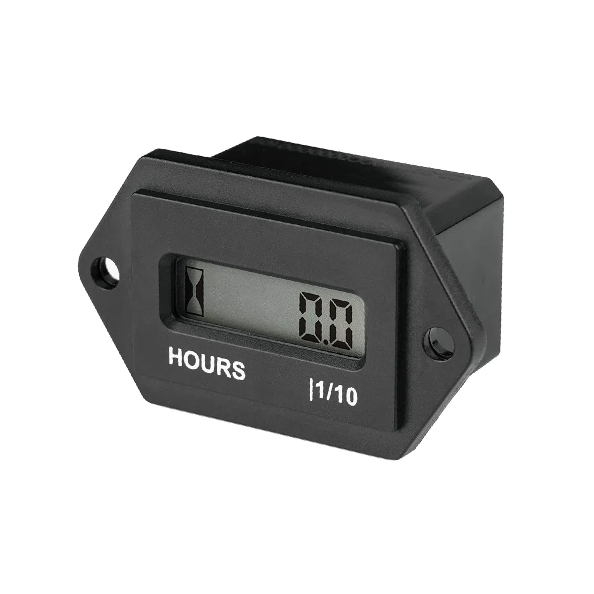 Runleader Contaore LCD digitale, AC da 86V a 230V, archiviazione dati funzionante, design impermeabile per compressore generatore del generatore del tosaerba a base di tosaerba a forma di foglia
