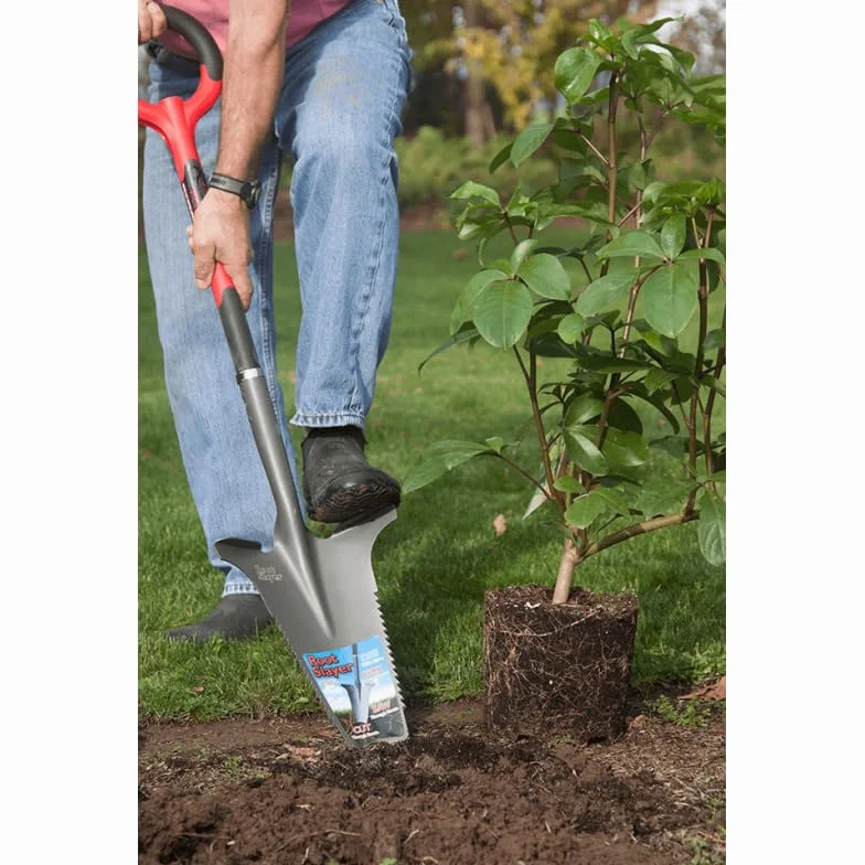 Rootslayer VENTEO - Confezione robusta nera per adulti, giardino, manico solido