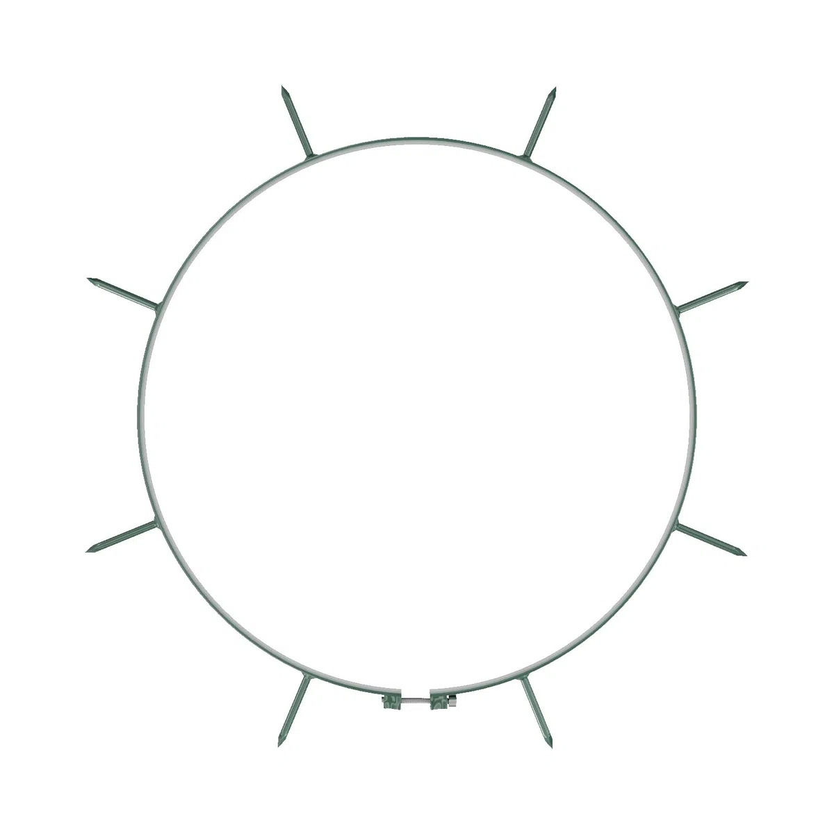 QLS Handels Aeratore per rullo da giardino, rullo rigeneratore, aeratore per prato, 5 pezzi, 40 cm, 8 mandrini