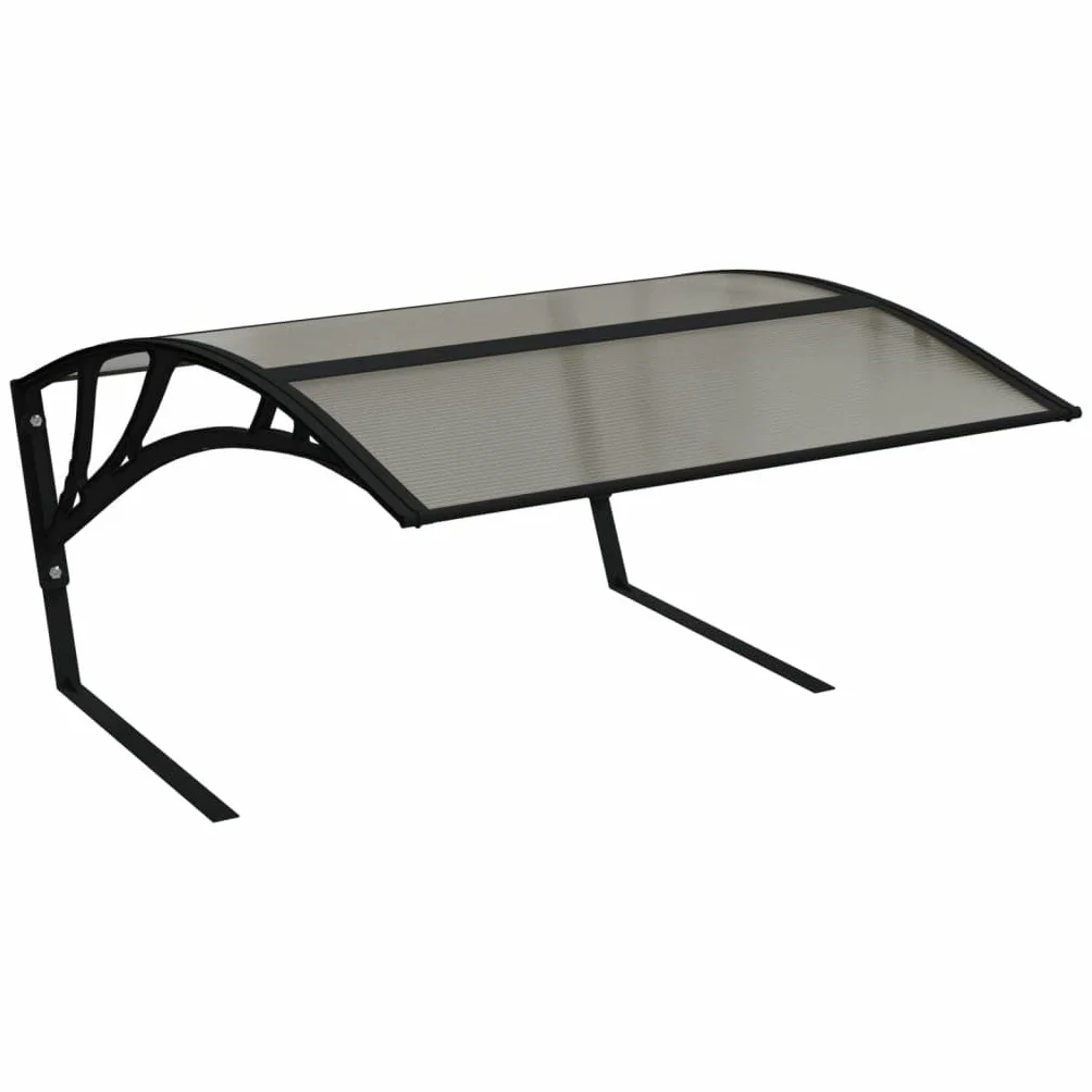 Gecheer Garage per Robot Tosaerba, Protezione Intemperie Inclinata, 80x101x46 cm, Policarbonato PC e Metallo, Capanno per Robot Tagliaerba per Prato e Superficie Piana