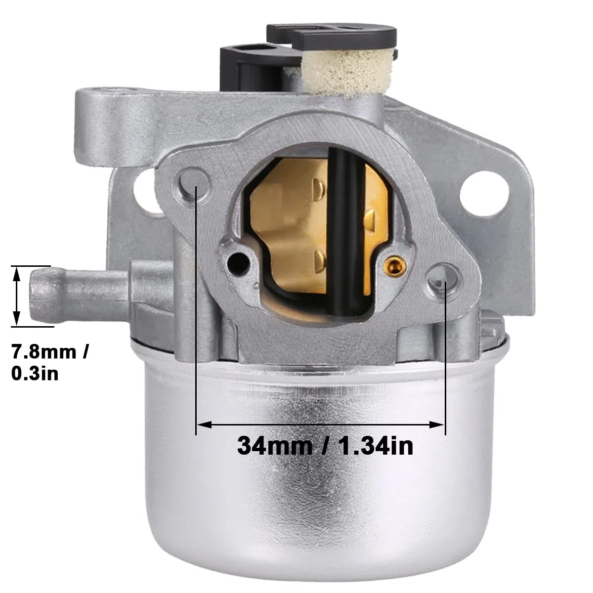 ZAMDOE 799866 carburatore Filtro dell'Aria per Briggs & Stratton 790845 799871 796707 794304 12H800 128M02 675 675ex 725ex Motori, per Toro Craftsman da 22" Recycler 190cc Tosaerba