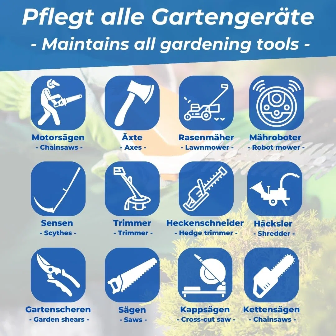 PandaCleaner, detergente per motosega per la rimozione della resina, sgrassatore, 1000 ml, con testina spray