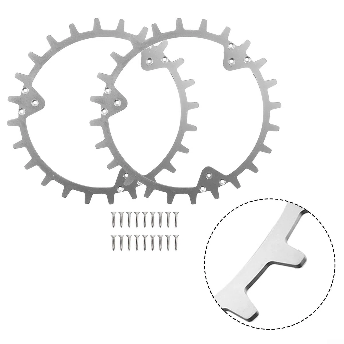 Puleggia robot per tosaerba Husqvarna Automowers 420/320/430X/435X/440/450X, con 18 viti in acciaio inox