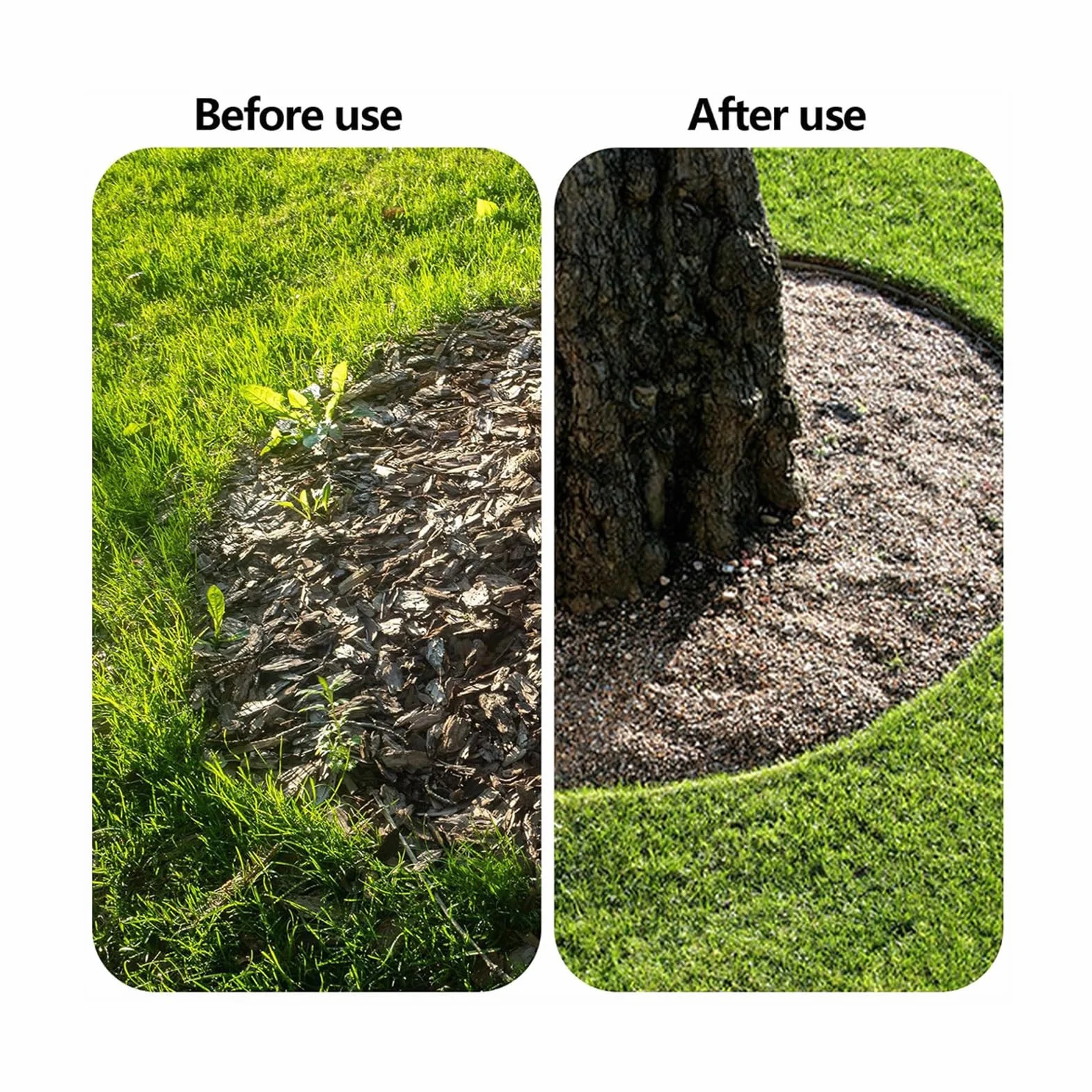 Garden Weasel Edger Carbon Steel Half Moon Manual Lawn Edger T Manico l'agricoltura giardinaggio