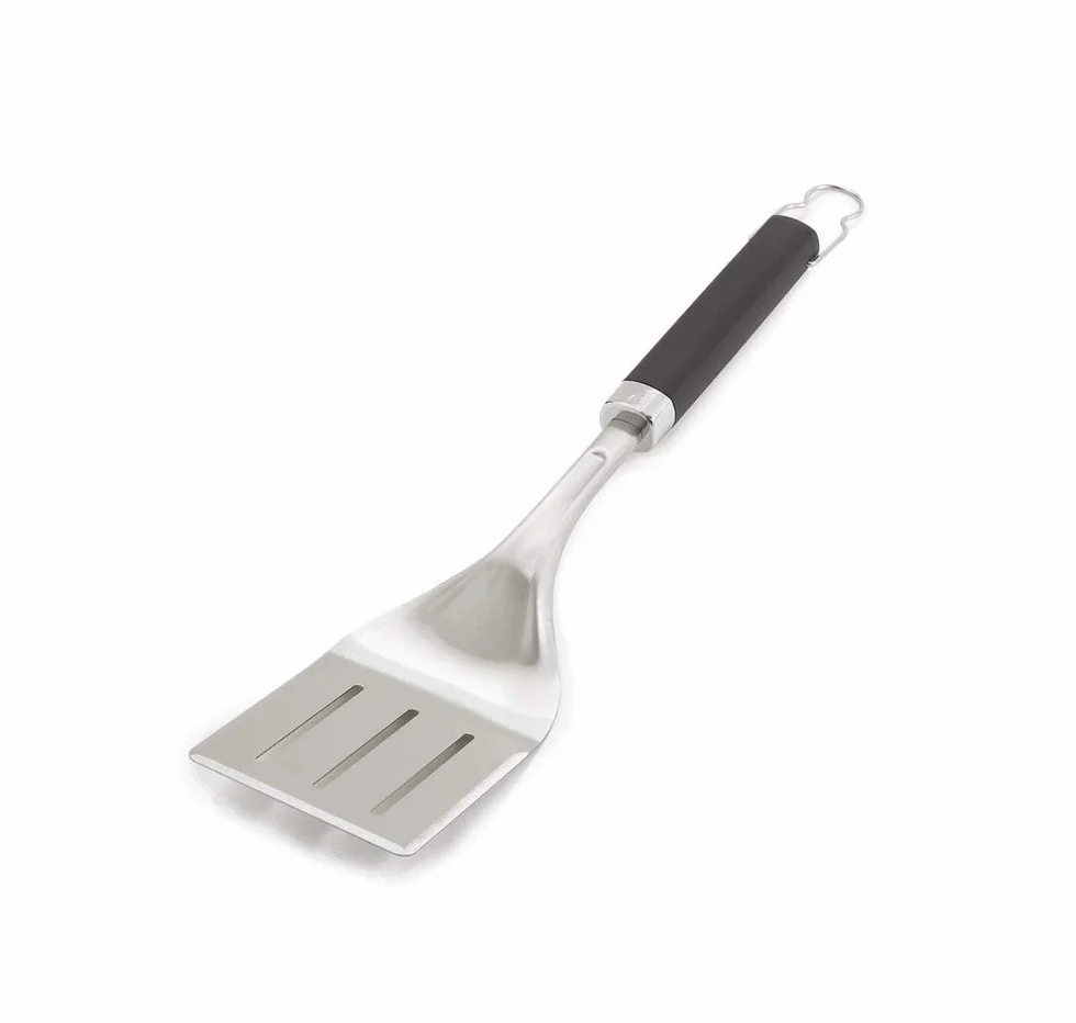Weber 6761 - Spatola Premium, lunghezza 46 cm, colore: Nero/Argento